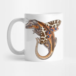 Fairy Gargoyle Gecko with Garden Moth Wings Mug